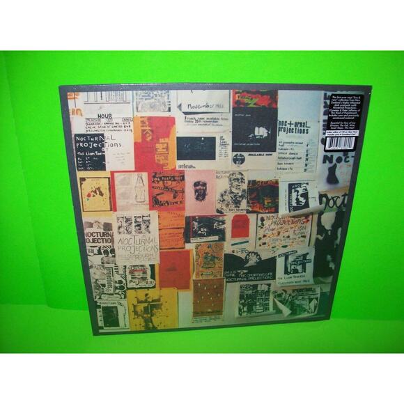 Nocturnal Projections Inmates In Images Clear Vinyl LP Record Post-Punk Limited - Picture 1 of 3